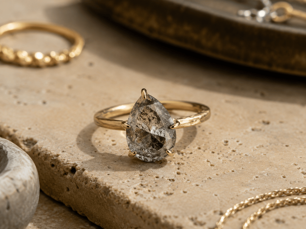 Salt-and-Pepper-Diamanten: Schmuck für Menschen, die das Besondere suche