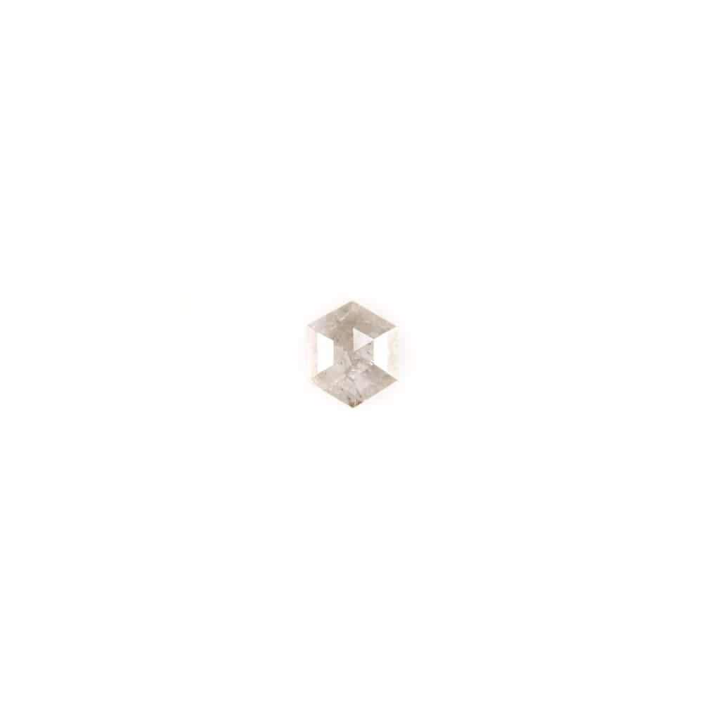 "Salt and Pepper" Diamant + Ring (0005)