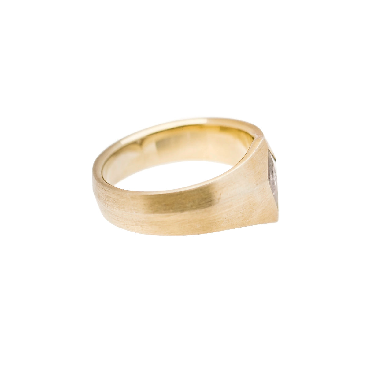 Salt and Pepper Diamantring "Orbit"