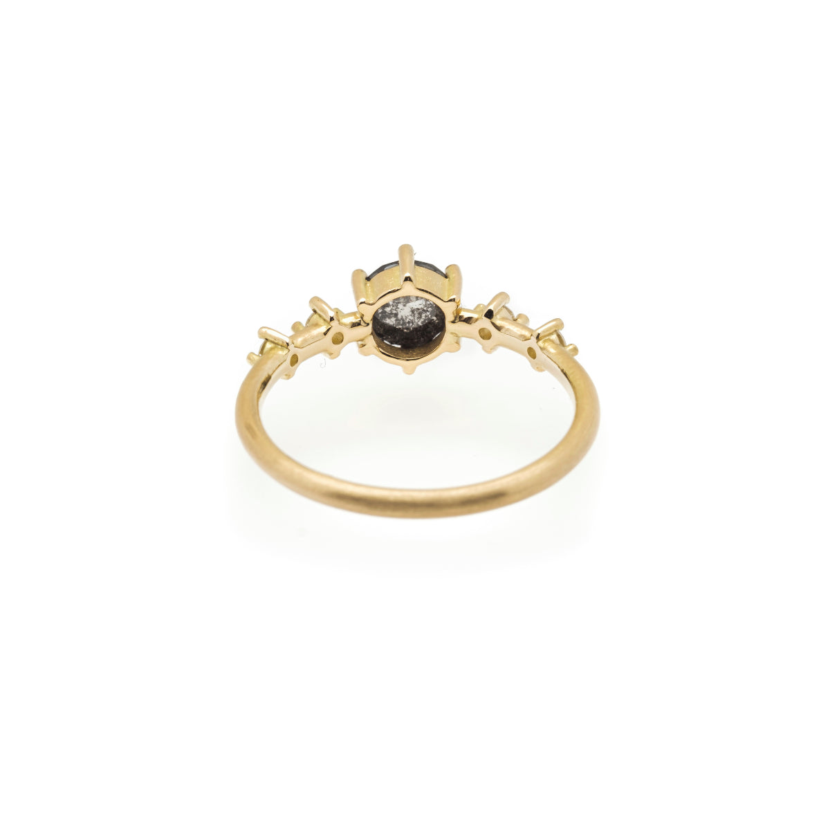 Salt and Pepper Diamantring "Sternentreppe zur Venus"