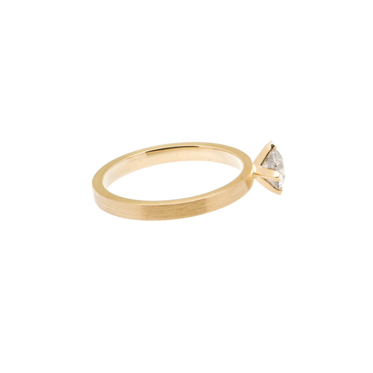 Salt and Pepper Diamantring "Stern"