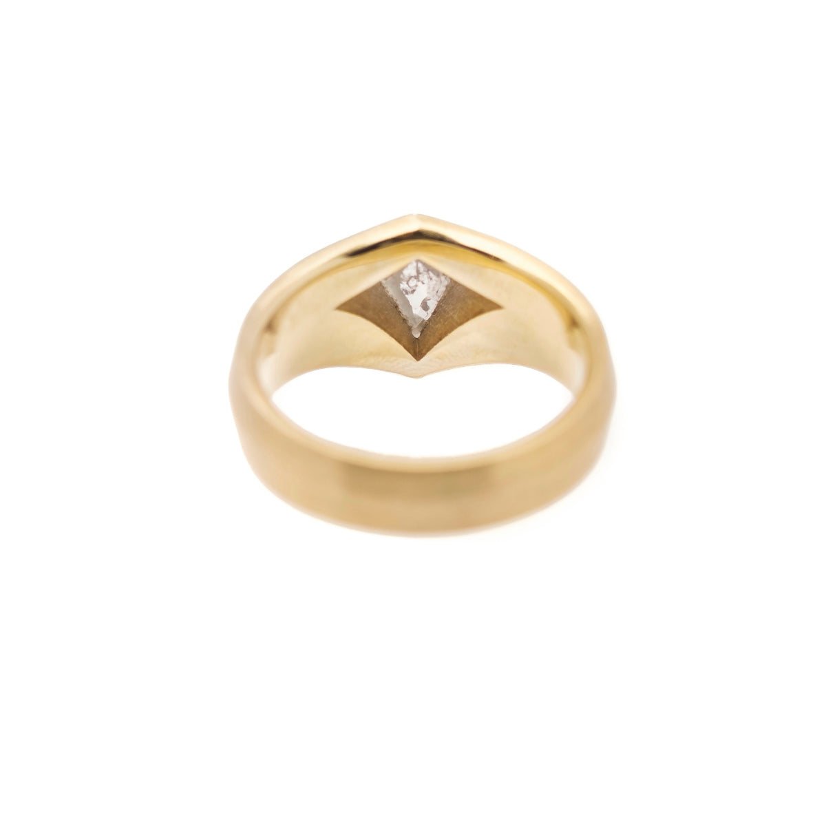 Salt and Pepper Diamantring "Orbit"