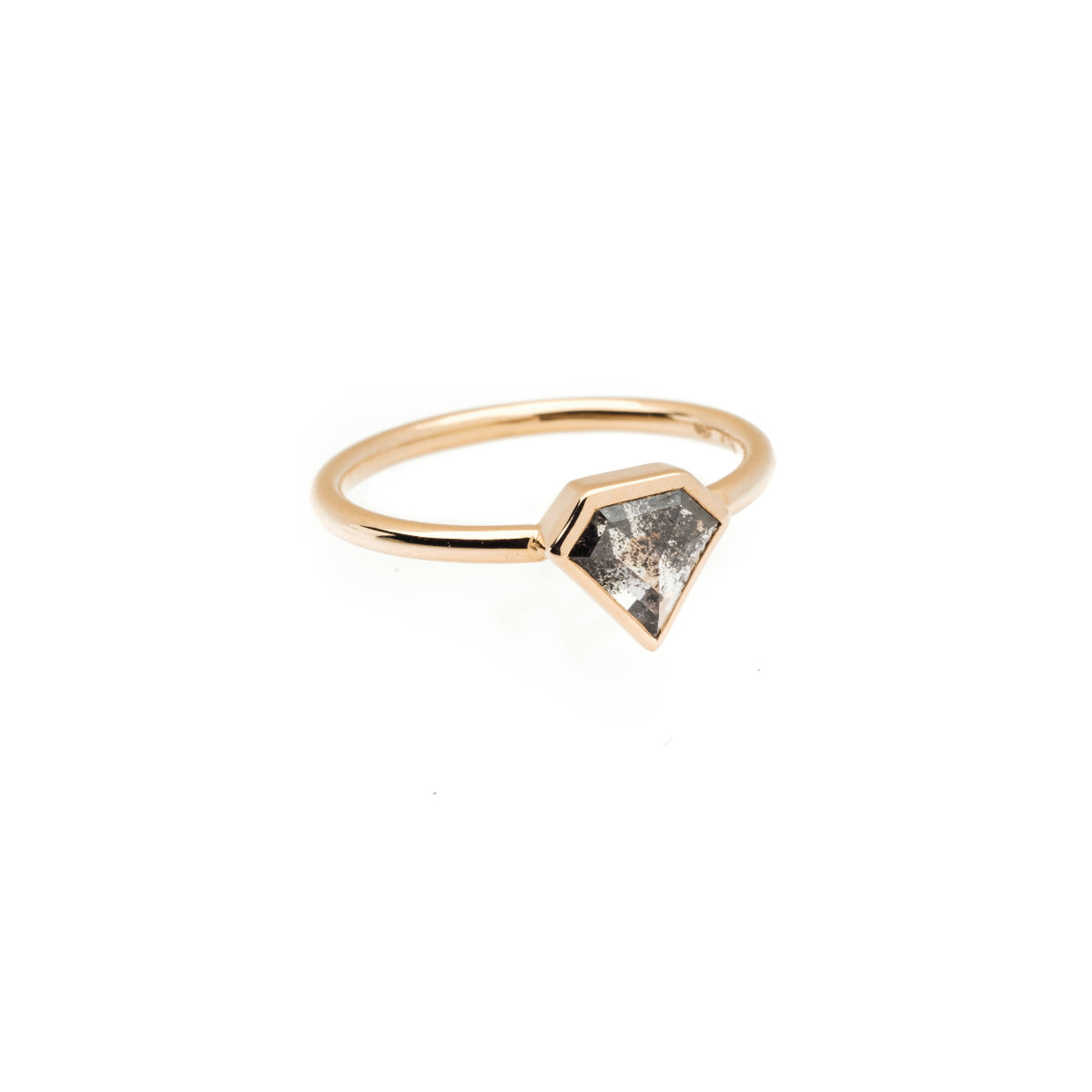 Salt and Pepper Diamantring "Pluto"