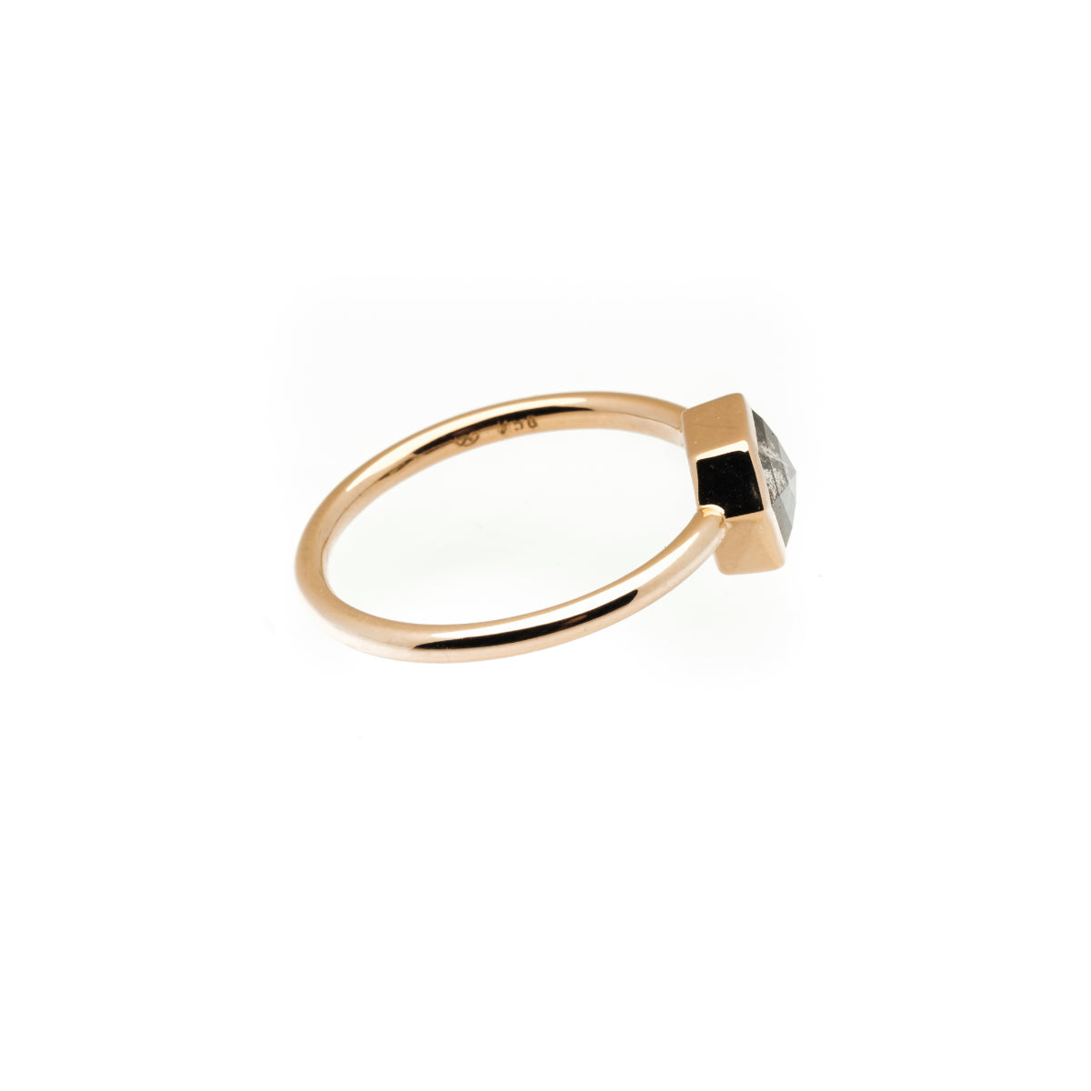 Salt and Pepper Diamantring "Pluto"